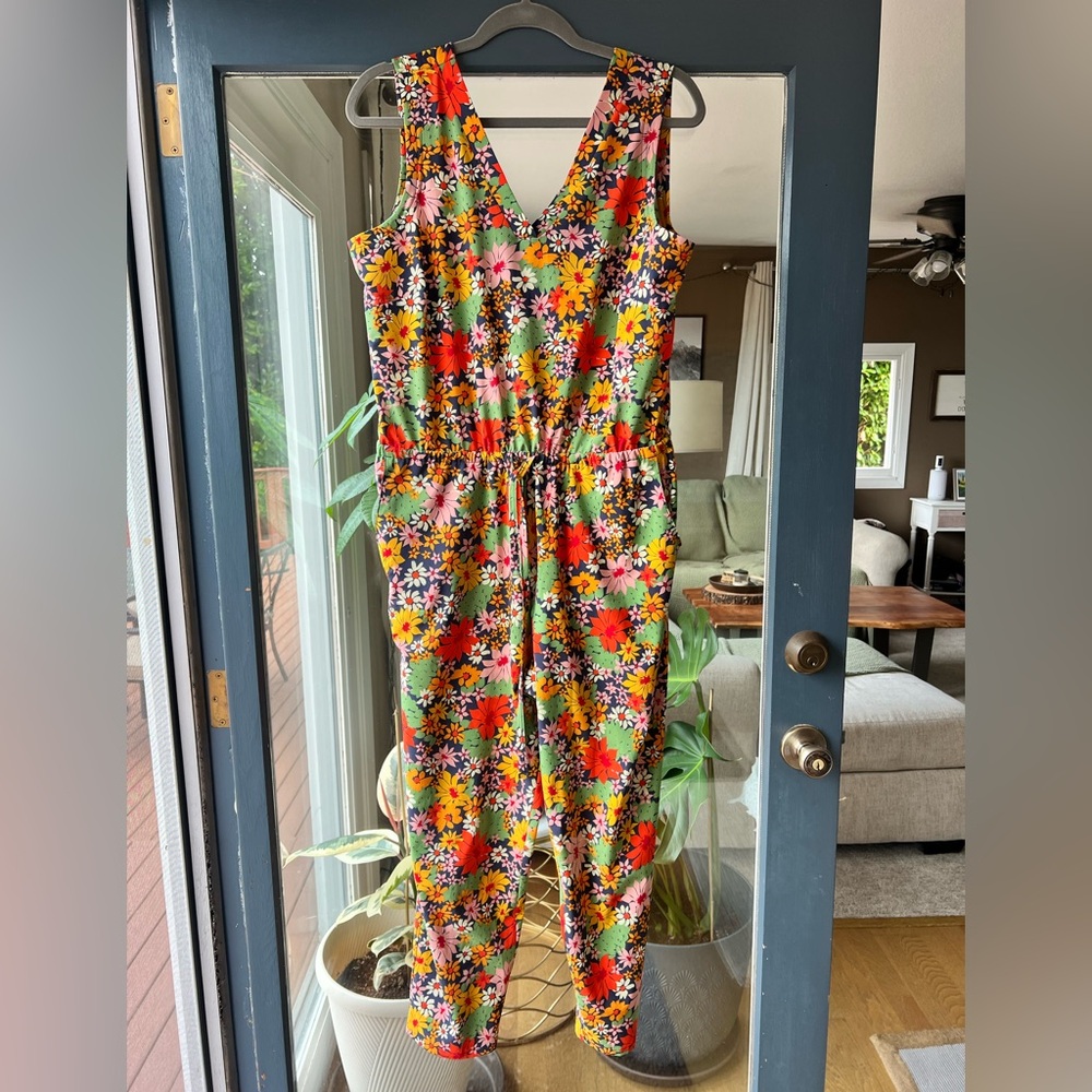 Toad&Co Sunkissed Livy Floral Jumpsuit / Romper - Large